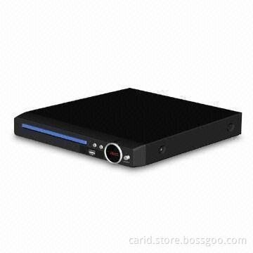 Mini DVD Player with 2.0CH Audio Output and 110 to 240V AC Power